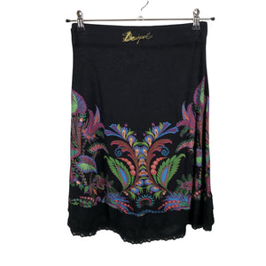 Unisex Desigual - Trikotaažist seelik, suurus 38 - Must (2)