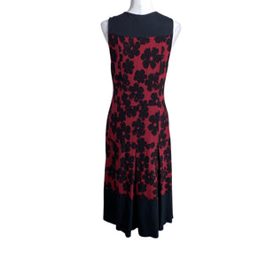 Unisex Nanso - Trikotaažist kleit, suurus 40 - Veinipunane (2)