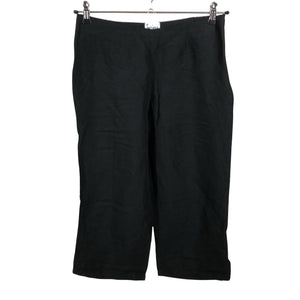Unisex Twins - Mittevenivad poolpikad püksid, suurus 36 - Must (1)