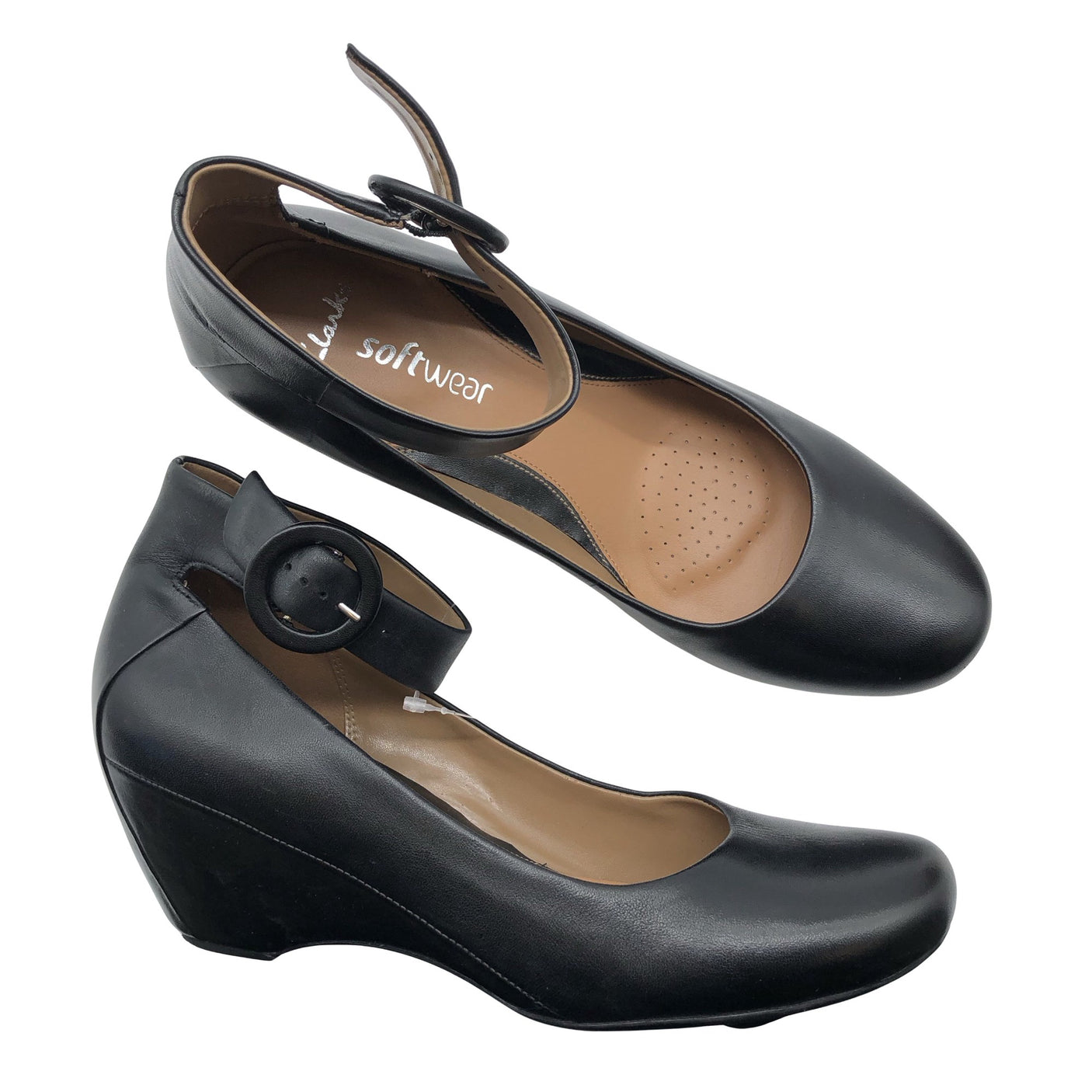 Unisex Clarks - Kiilkontsaga kingad, suurus 40 - Must (1)