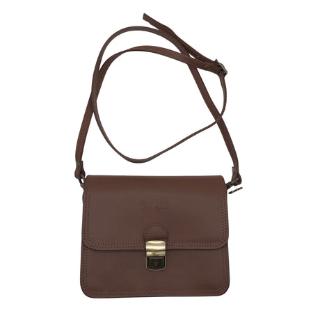 Unisex Santini - Õlakott, suurus Mini - Pruun ()