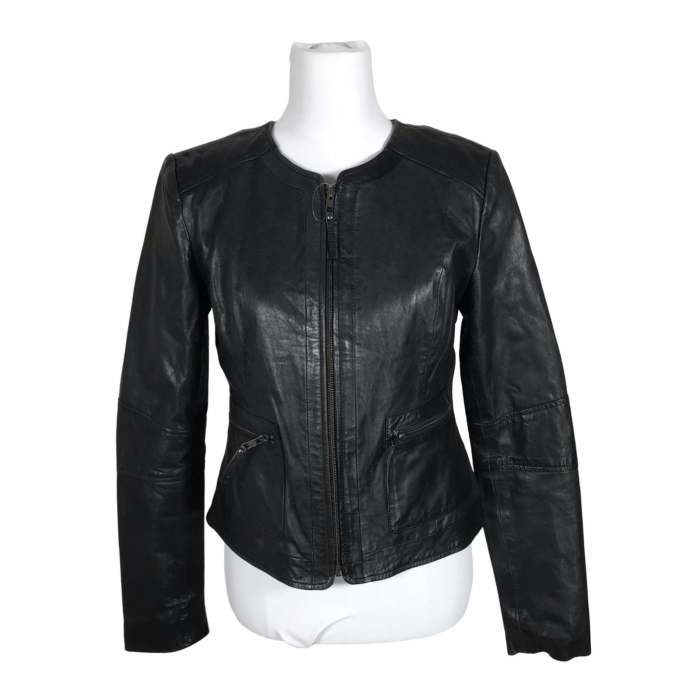 Unisex Woman By Earn - Nahktagi, suurus 38 - Must (1)