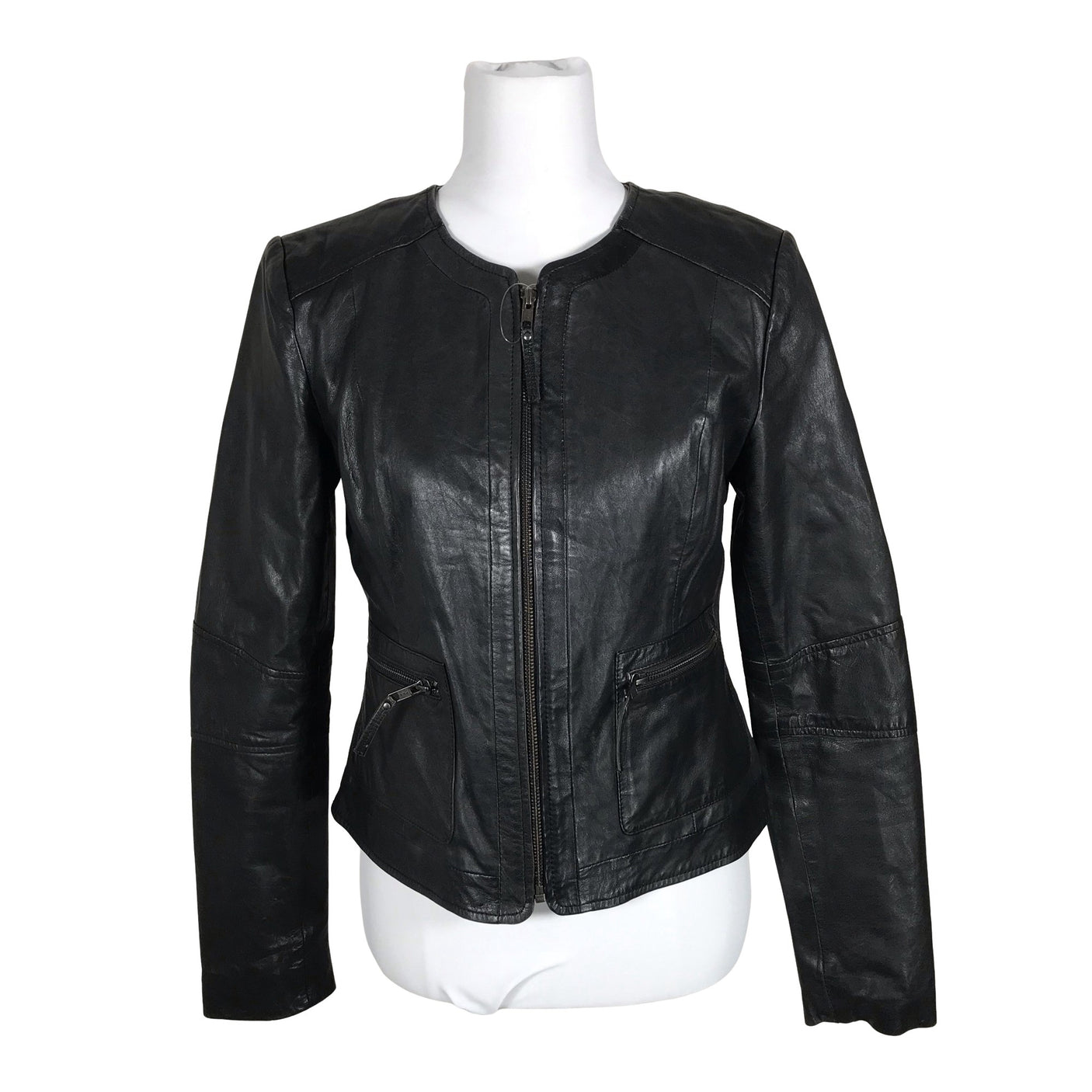 Unisex Woman By Earn - Nahktagi, suurus 38 - Must (3)