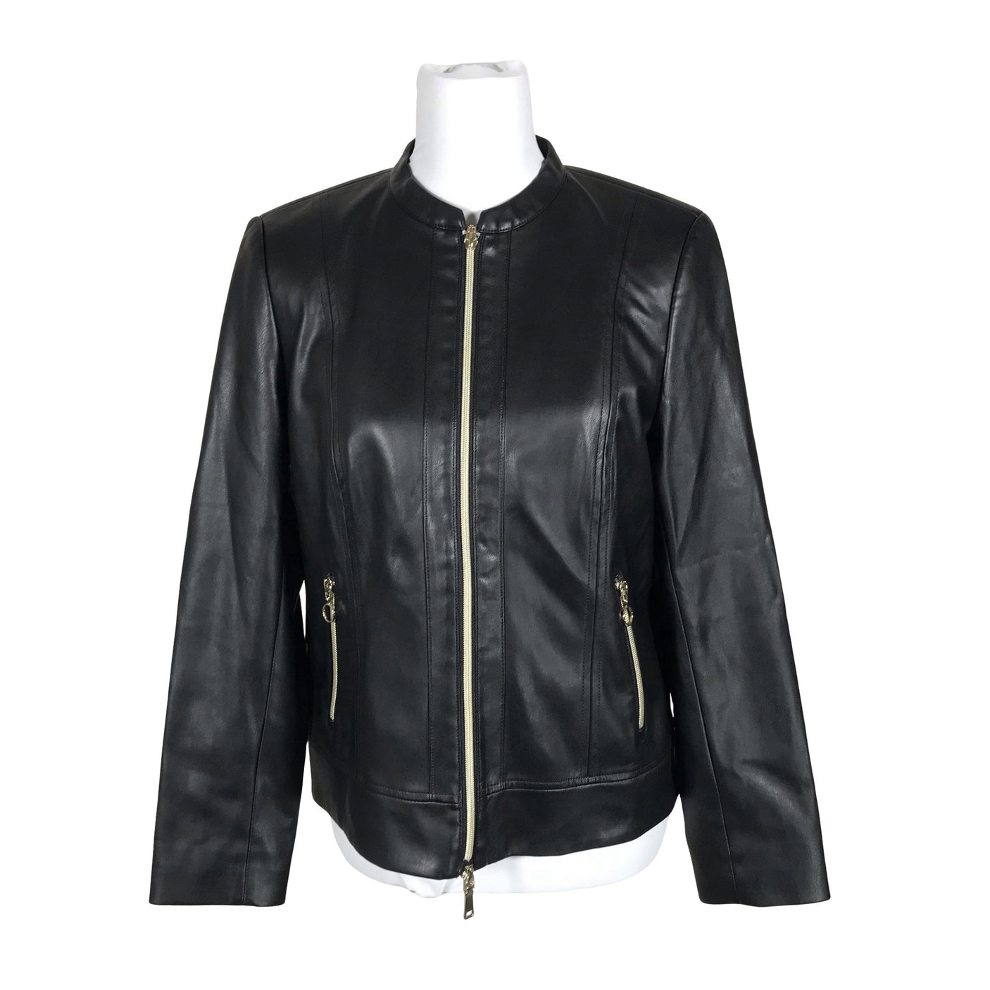Unisex Betty Barclay - Nahktagi, suurus 42 - Must (2)