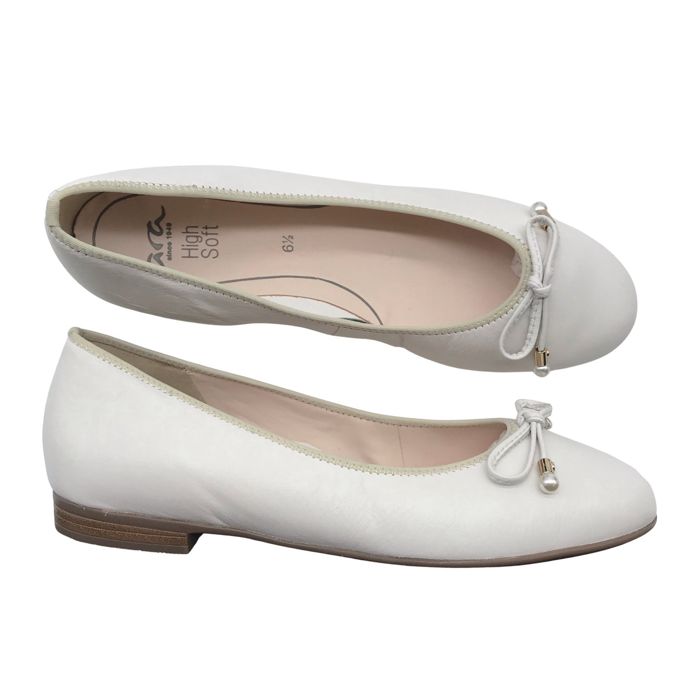 Unisex Ara - Baleriinad, suurus 39 - Valge (1)