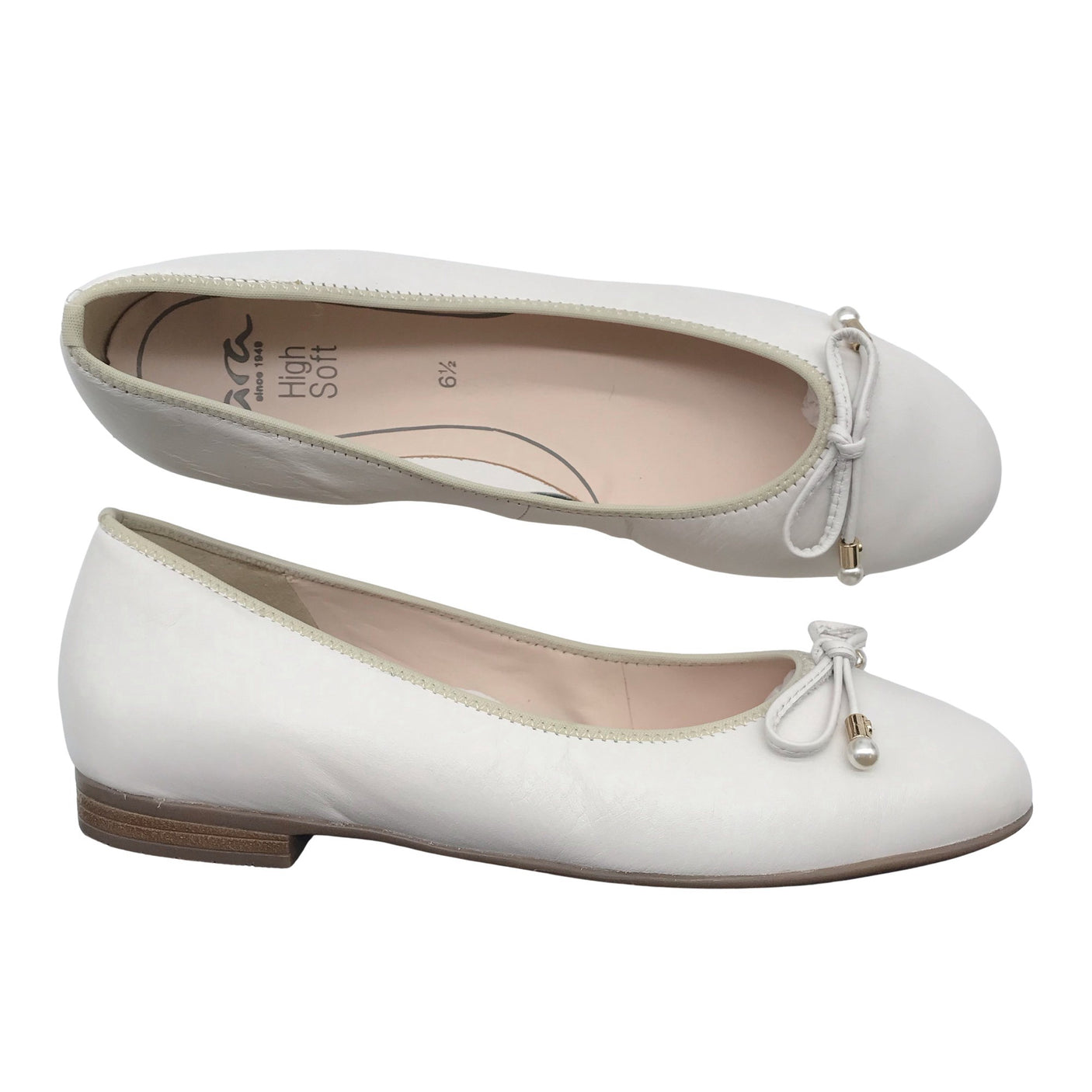 Unisex Ara - Baleriinad, suurus 39 - Valge (2)