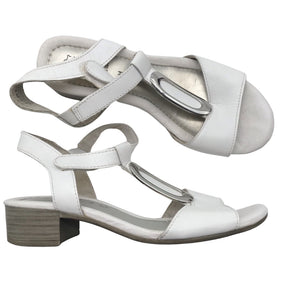 Unisex Jana - Kontsaga rihmikud, suurus 38 - Valge (1)