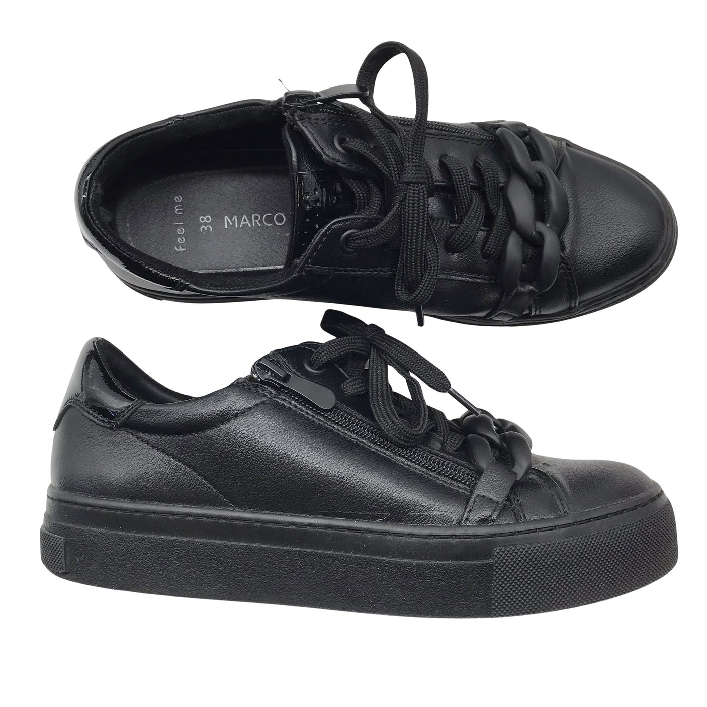 Unisex Marco Tozzi - Tennised, suurus 38 - Must (1)