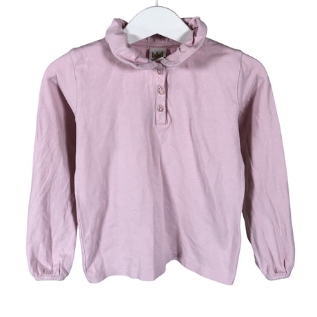 Unisex Kinderit - Trikotaažist pluus, suurus 110 - 116 - Heleroosa ()