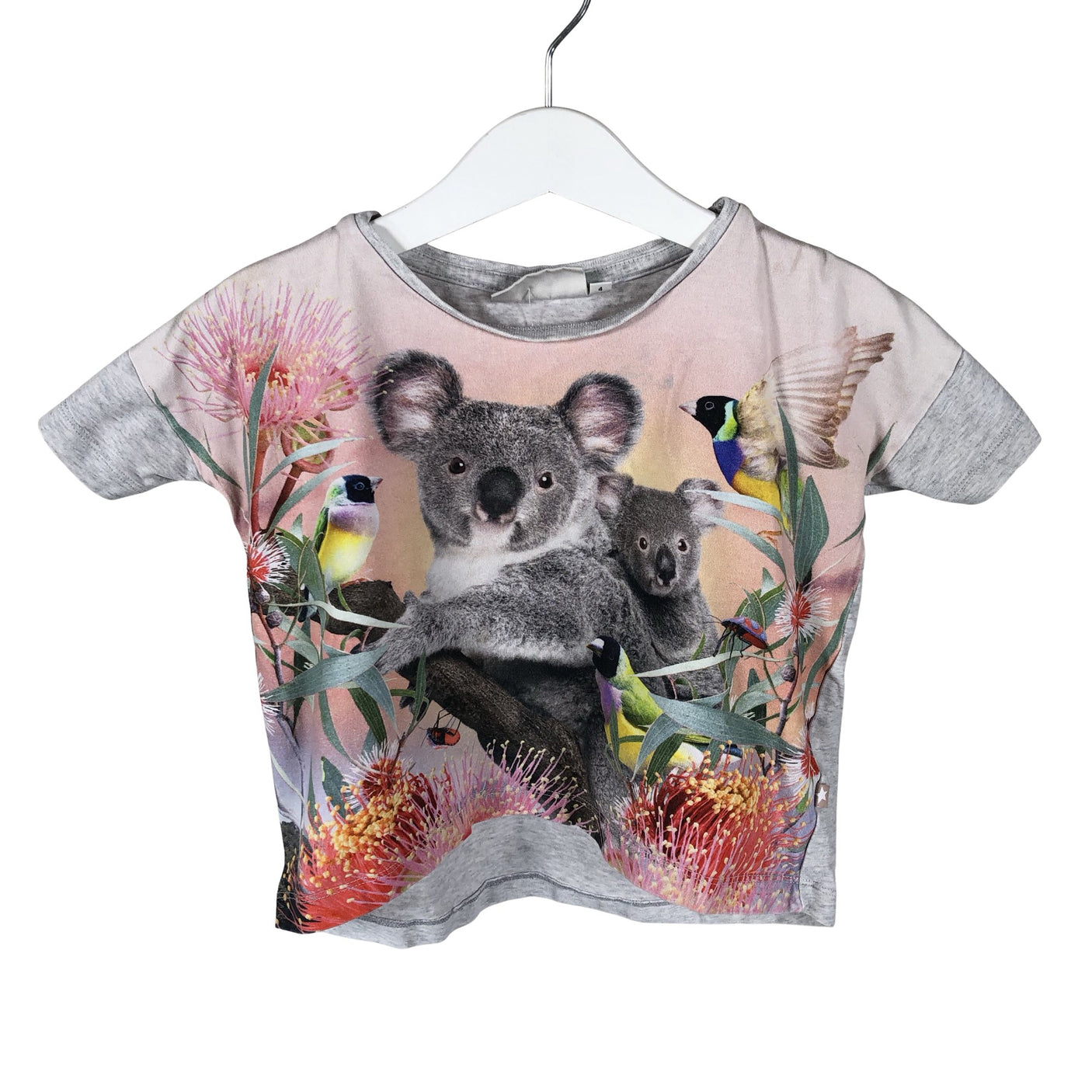 Unisex Molo Kids - T-särk, suurus 98 - 104 - Heleroosa (1)