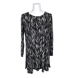 Unisex Nanso - Trikotaažist tuunika, suurus 36 - Must (2)