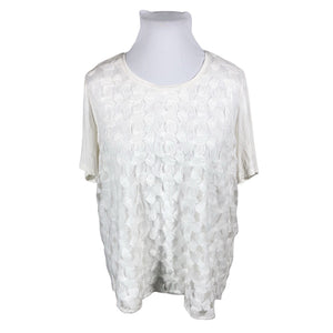 Unisex Samoon - T-särk, suurus 48 - Looduslik valge (1)