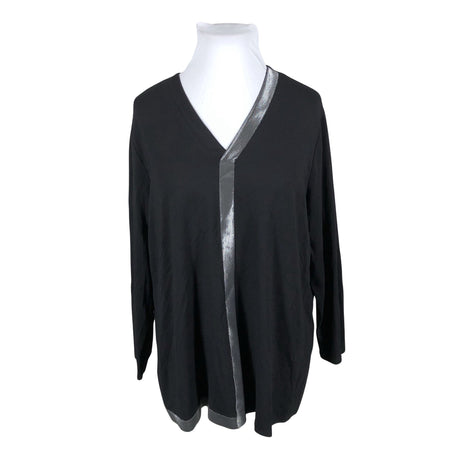 Unisex Doris Streich - Trikotaažist pluus, suurus 50 - Must ()