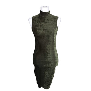 Unisex Supertrash - Trikotaažist kleit, suurus 34 - Roheline (2)