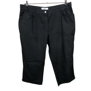 Unisex Voglia - Mittevenivad poolpikad püksid, suurus 44 - Must (1)