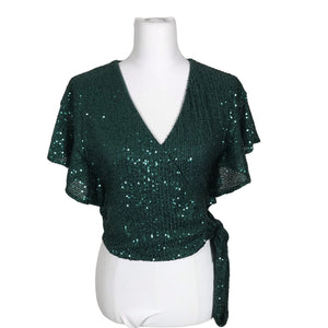 Unisex Tussah - Pidulik pluus, suurus 36 - Roheline (1)