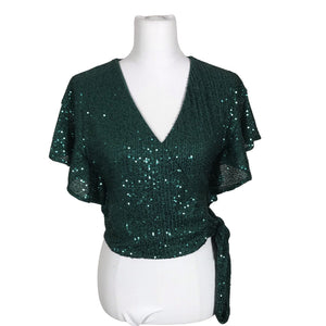 Unisex Tussah - Pidulik pluus, suurus 36 - Roheline (2)