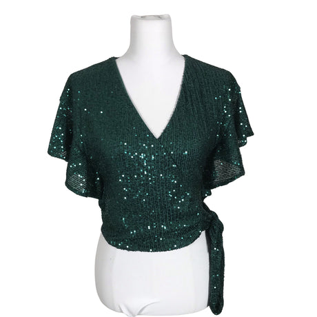 Unisex Tussah - Pidulik pluus, suurus 36 - Roheline (2)