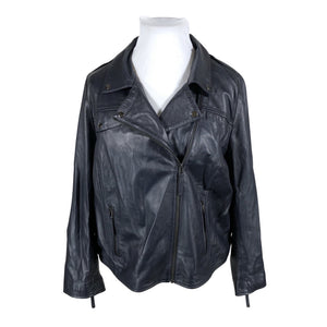 Unisex Ulla Popken - Nahktagi, suurus 50 - Sinine (1)