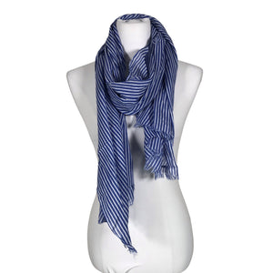 Unisex OVS - Õhuke sall, suurus Maxi - Sinine (2)