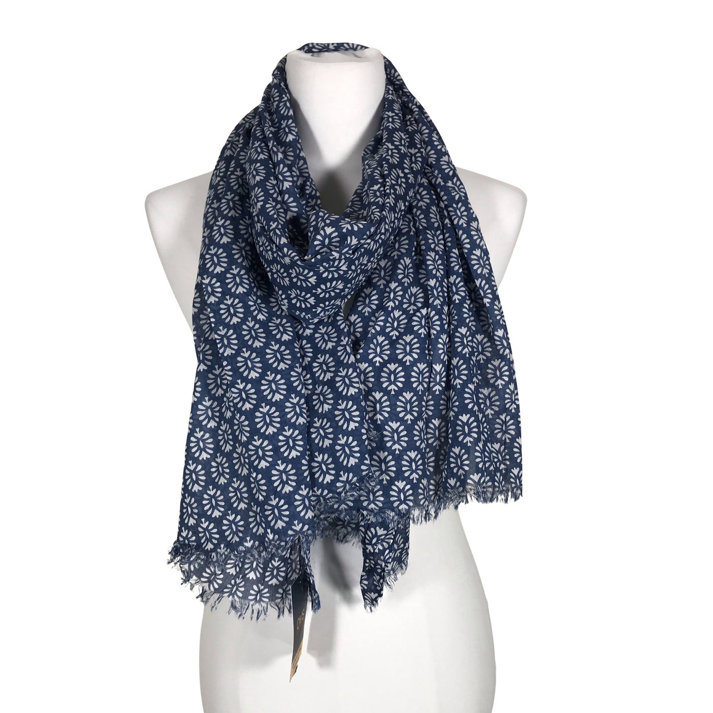Unisex OVS - Õhuke sall, suurus Maxi - Sinine (1)