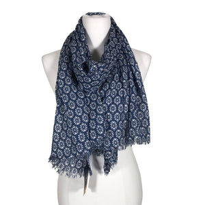 Unisex OVS - Õhuke sall, suurus Maxi - Sinine (1)
