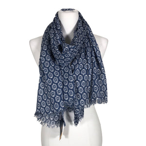 Unisex OVS - Õhuke sall, suurus Maxi - Sinine (2)