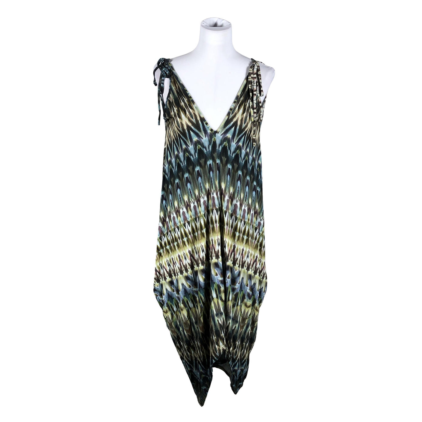 Unisex Bypias - Trikotaažist kleit, suurus 40 - Roheline (1)