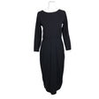 Unisex Puuvillatehdas - Trikotaažist kleit, suurus 38 - Must ()