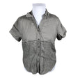 Unisex Intown - Lühikeste käistega pluus, suurus 42 - Hall ()