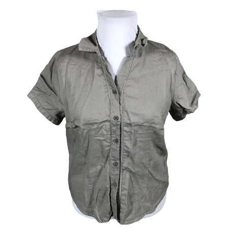 Unisex Intown - Lühikeste käistega pluus, suurus 42 - Hall ()