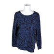 Unisex Nanso - Trikotaažist pluus, suurus 40 - Sinine ()