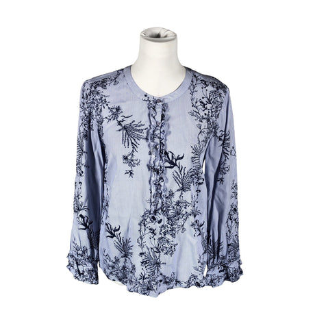Unisex Cream - Pluus, suurus 38 - Helesinine ()