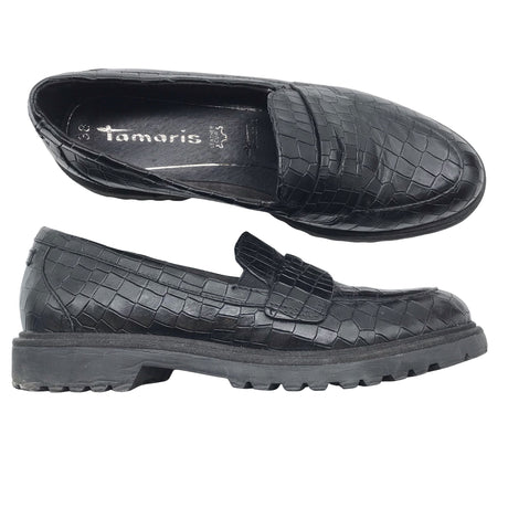 Unisex Tamaris - Mokassiinid, suurus 38 - Must ()