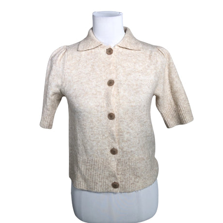 Unisex Lene Sand - Kardigan, suurus 36 - Beige ()