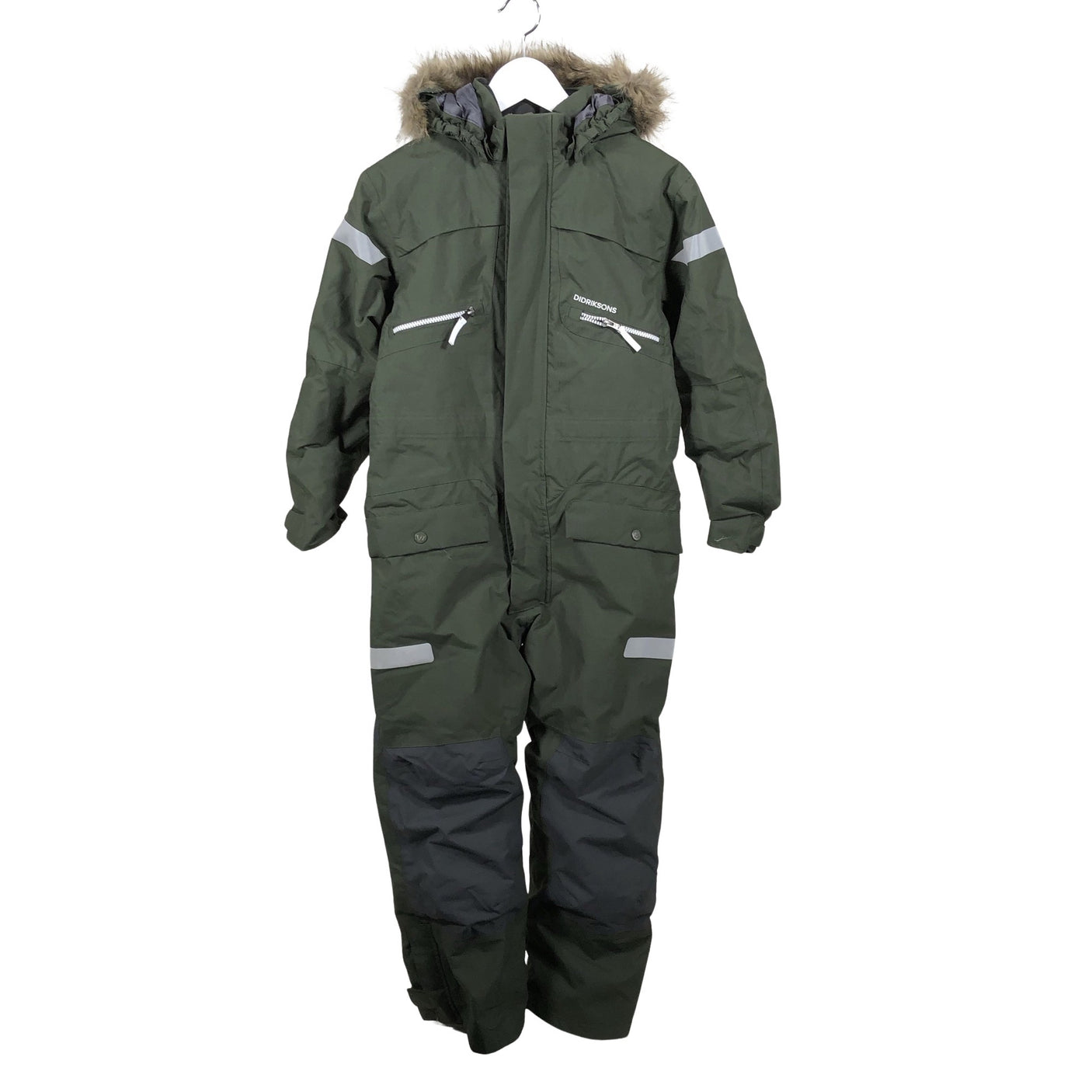 Unisex Didriksons - Talvekombinesoon, suurus 134 - 140 - Roheline (1)
