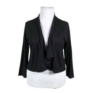 Unisex Nanso - Trikotaažist boolero, suurus 42 - Must (1)
