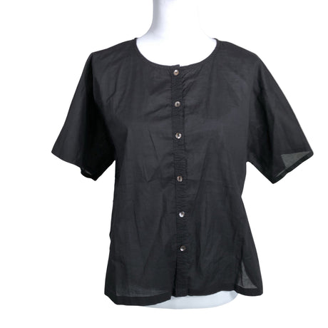 Unisex Gudrun Sjöden - Lühikeste käistega pluus, suurus 38 - Must ()