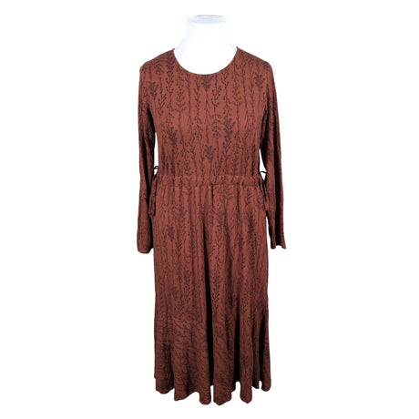 Unisex Nanso - Trikotaažist kleit, suurus 42 - Pruun ()