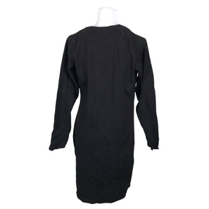 Unisex Nanso - Trikotaažist kleit, suurus 40 - Must (3)