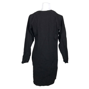 Unisex Nanso - Trikotaažist kleit, suurus 40 - Must (2)