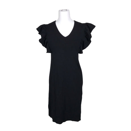 Unisex Nanso - Trikotaažist kleit, suurus 36 - Must (2)