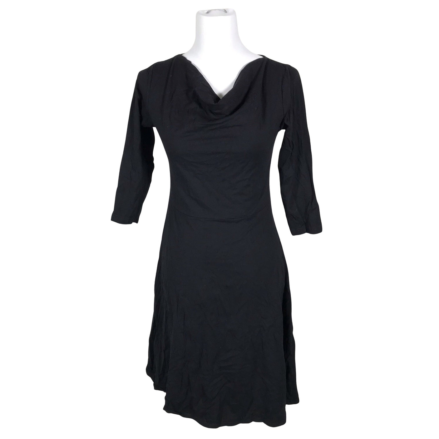 Unisex Nanso - Trikotaažist kleit, suurus 36 - Must (1)