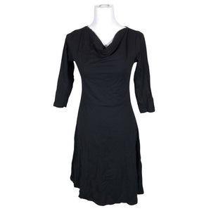 Unisex Nanso - Trikotaažist kleit, suurus 36 - Must (1)