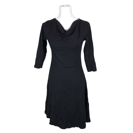 Unisex Nanso - Trikotaažist kleit, suurus 36 - Must (2)