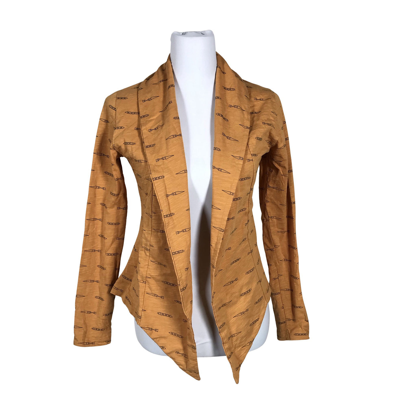 Unisex NOSH - Kardigan, suurus 34 - Oranž (1)