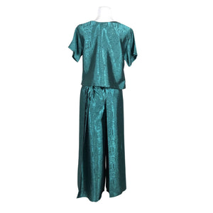 Unisex Champagnes - Pidulikud püksid, suurus 38 - Roheline (2)