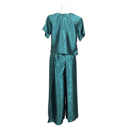 Unisex Champagnes - Pidulikud püksid, suurus 38 - Roheline (2)