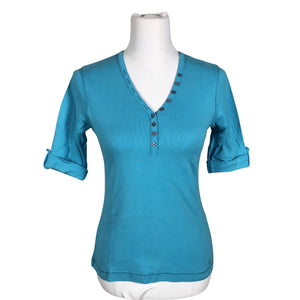 Unisex Wico - Trikotaažist pluus, suurus 38 - Sinine (2)
