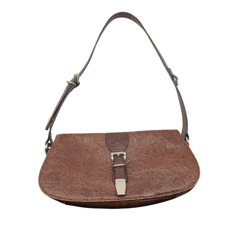 Unisex Claudio Ferrici - Käekott, suurus Midi - Pruun ()